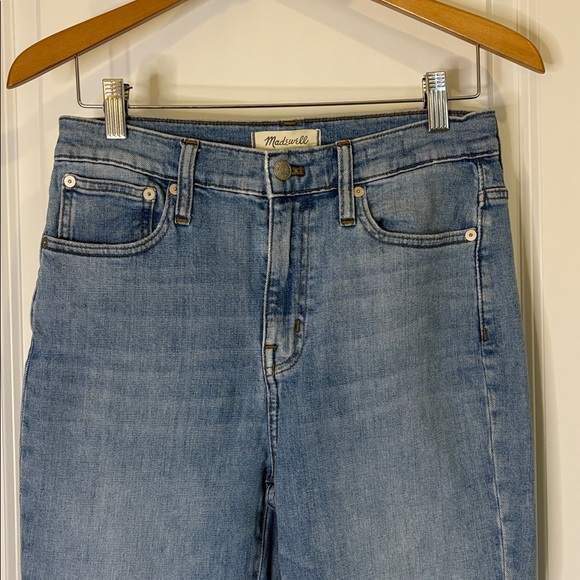 Madewell The High-Rise Slim Boy Jean in Elkhart Wash Size 26 - Picture 3 of 14